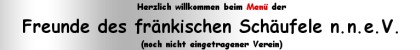 Banner: Freunde des fränkischen Schäufele